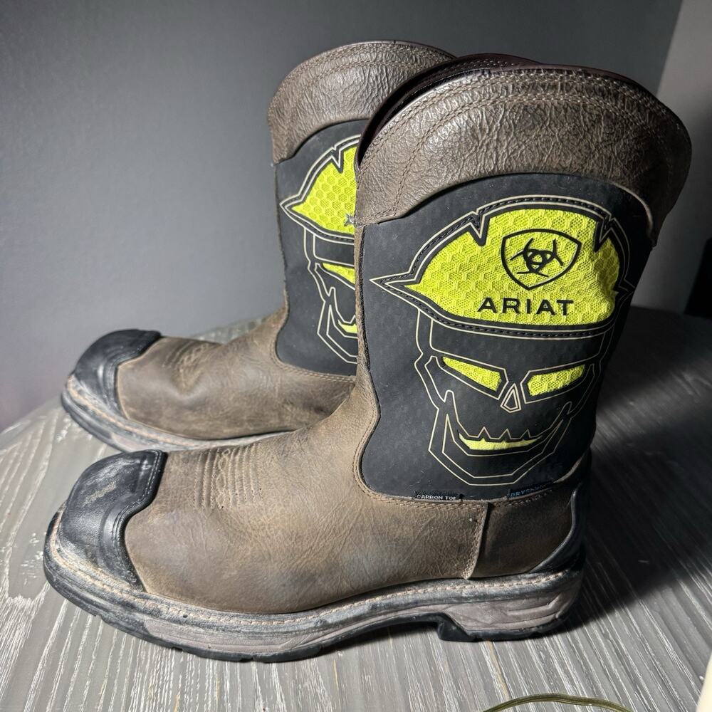 ARIAT WORK Men's 10. 5WorkHog XT VentTEK Bold Carbon Toe Waterproof Work Boots